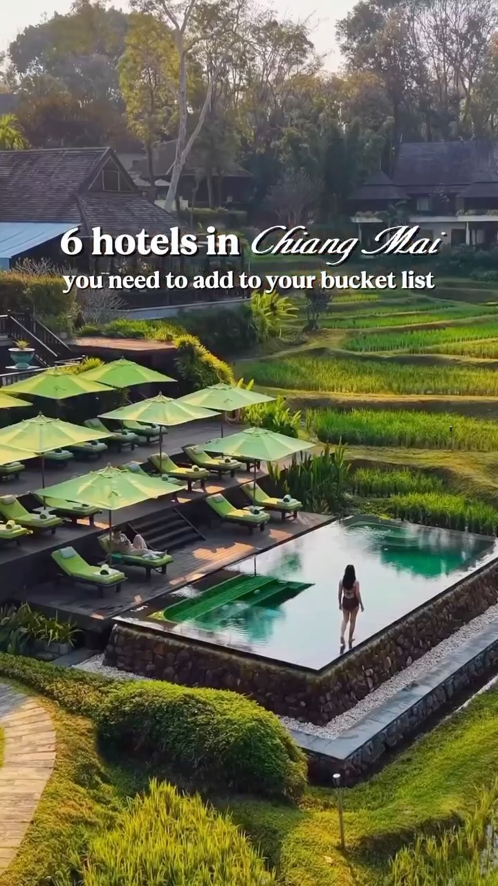 Six Chiang Mai Hotels With Unique Outdoor Amenities