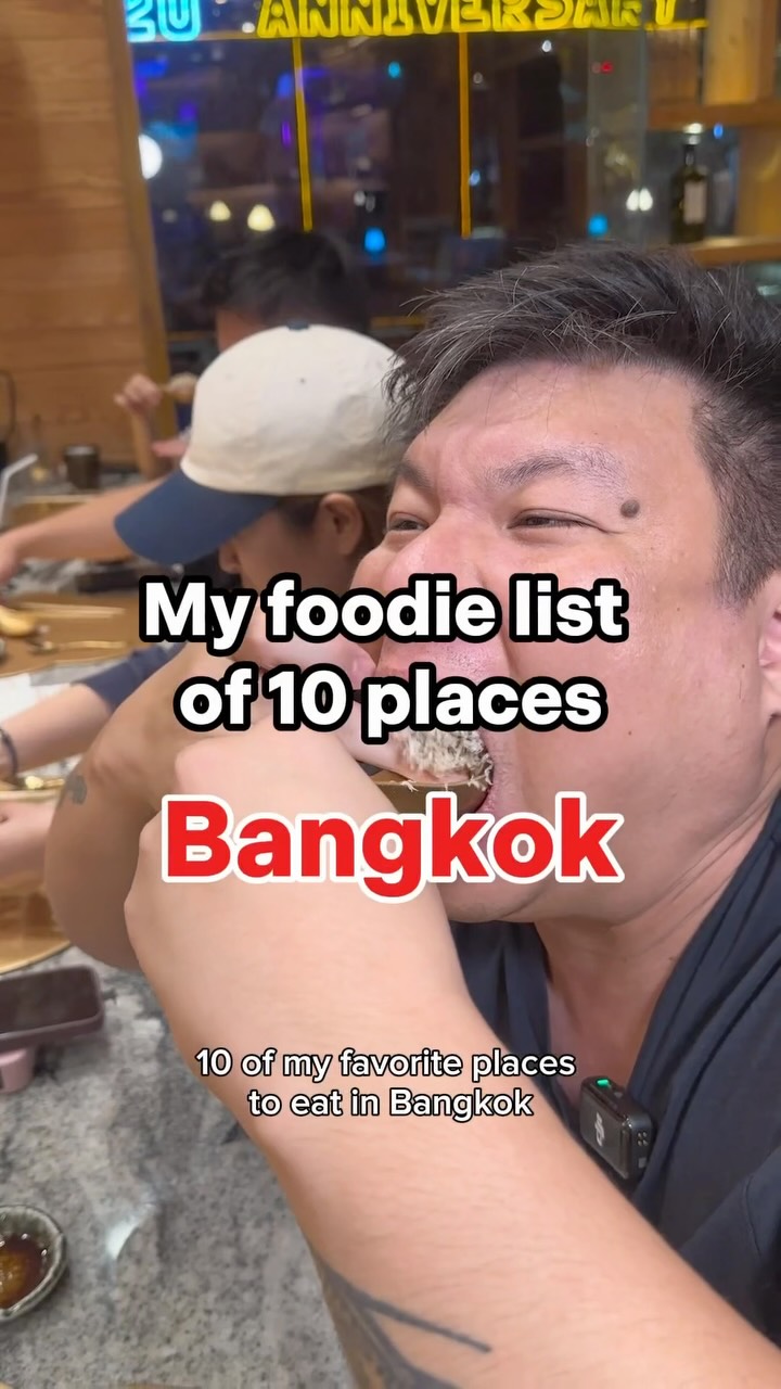 Bangkok's Diverse Culinary Delights: 10 Favorite Eateries