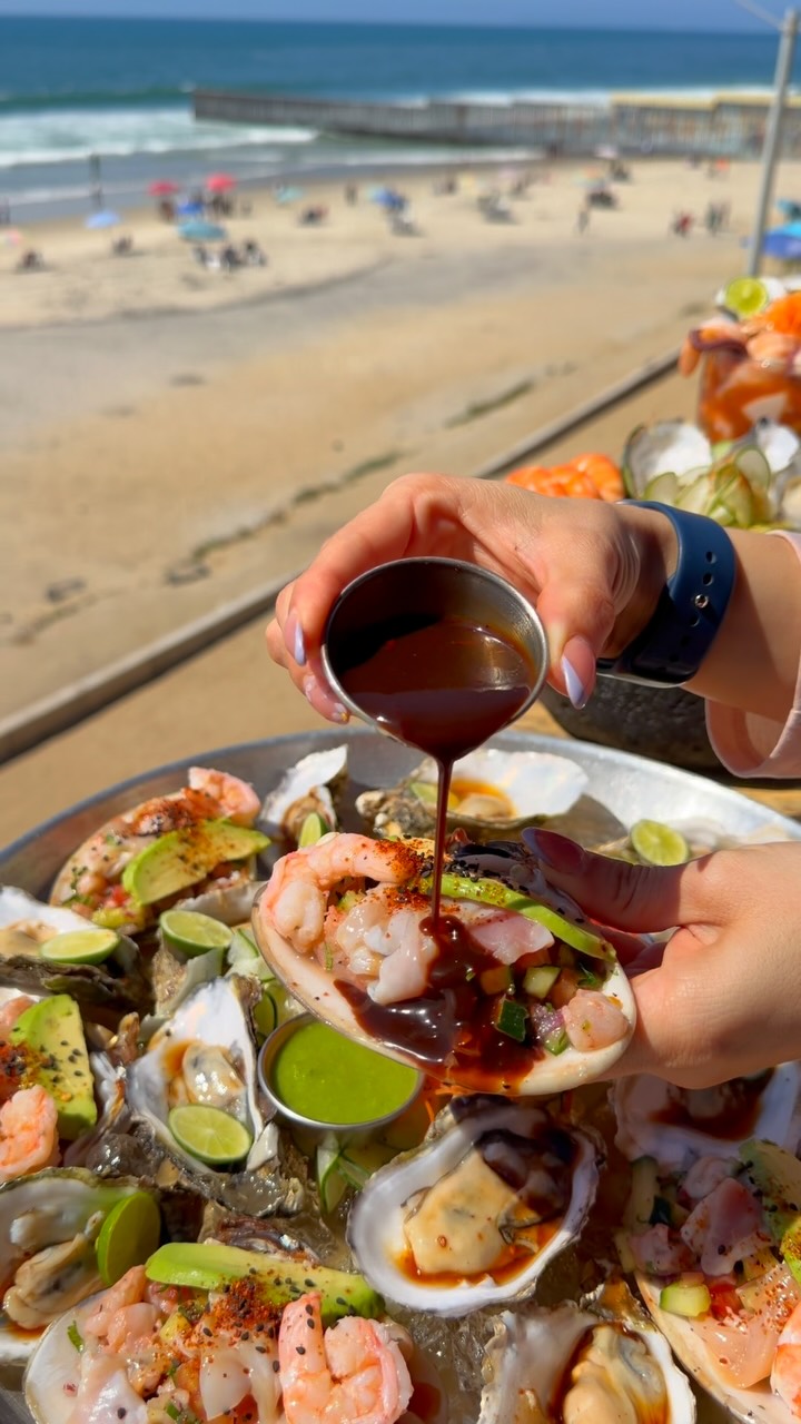 Tijuana Beach and Seafood Eateries
