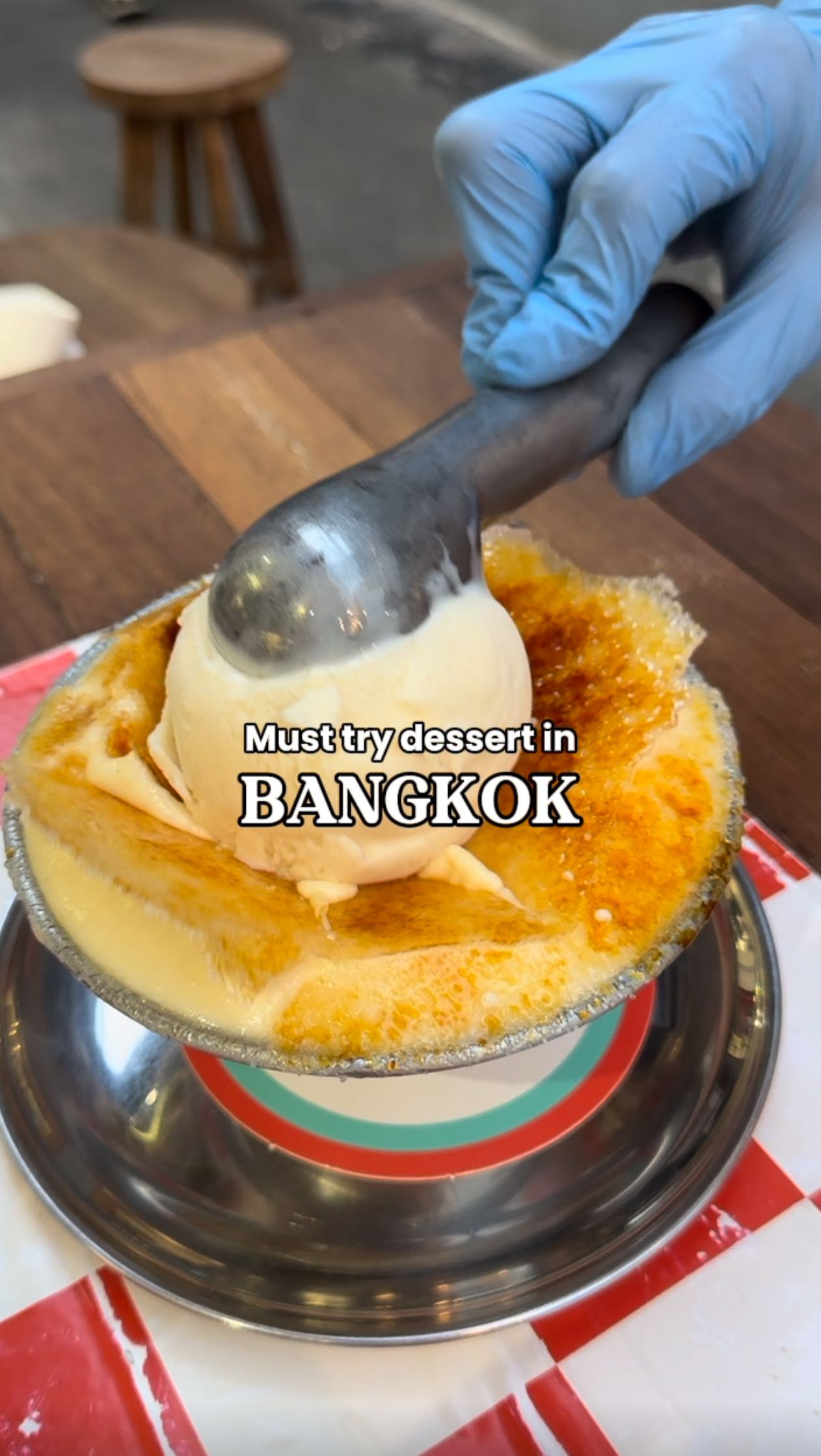 Creative Ice Cream Cafe in Bangkok