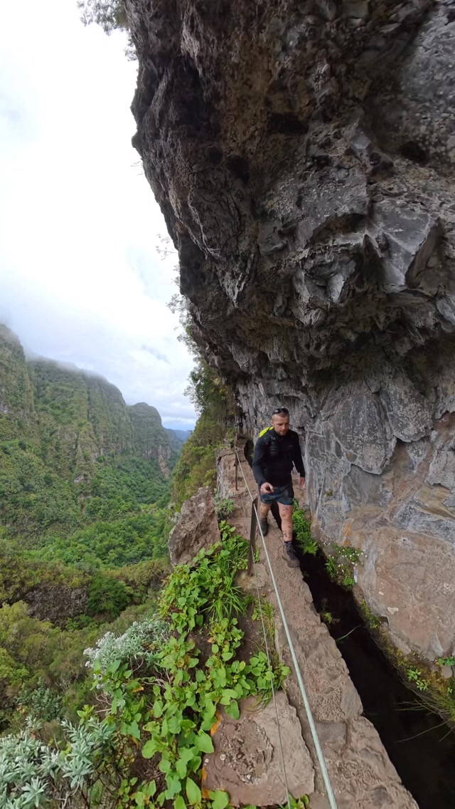 Madeira's Enchanted Levada Trail to Waterfall