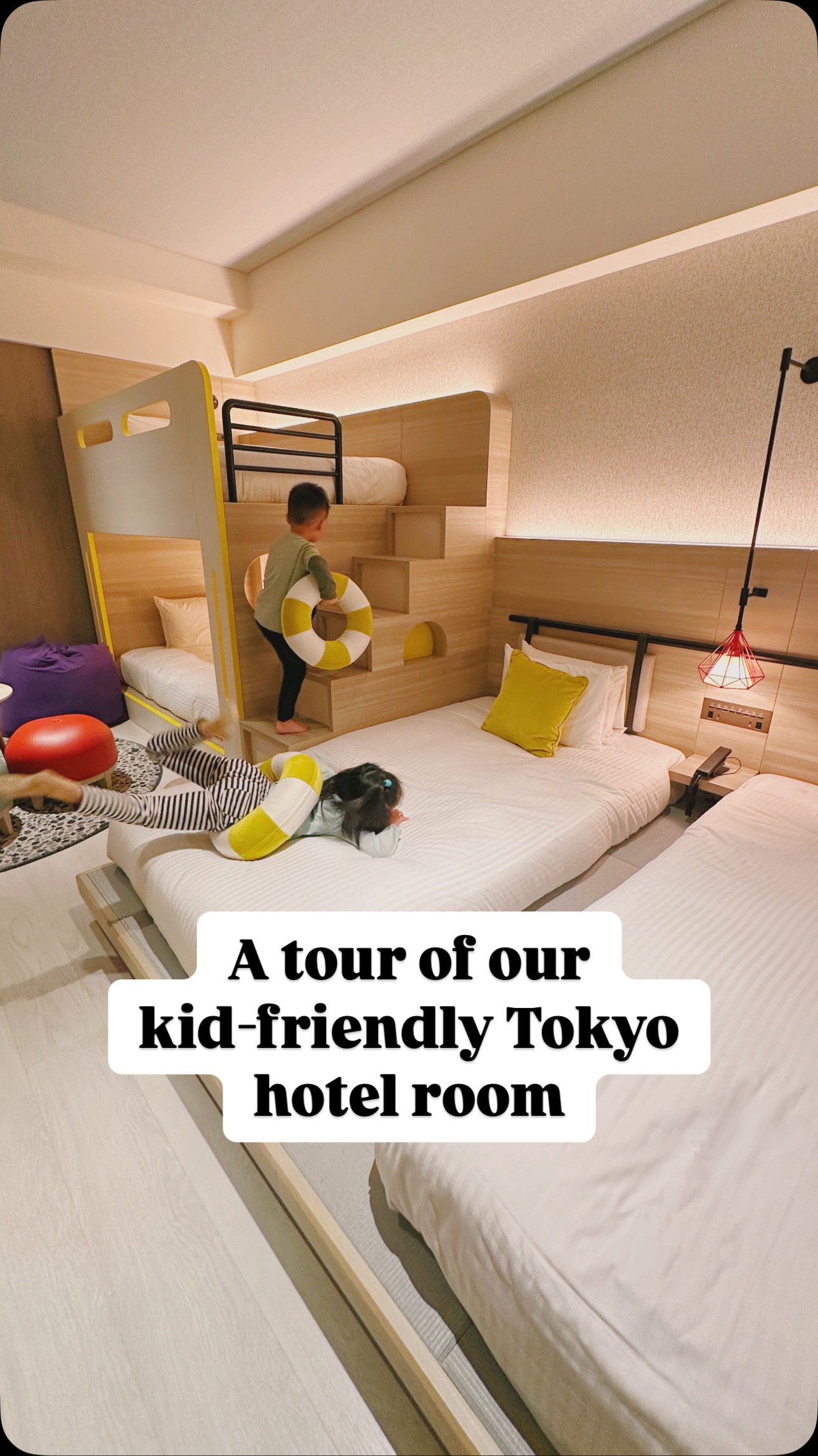 Tokyo Bay Shiomi Prince Hotel Family Room Tour