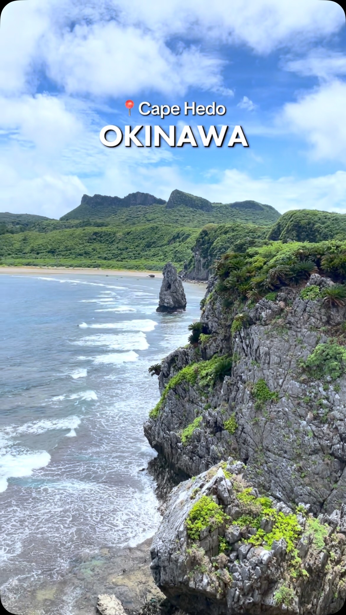 Dramatic Cliffs and Blue Waters at Cape Hedo