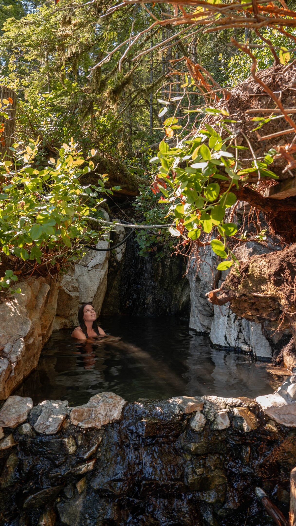 Hot Springs Amidst Fjord Wilderness