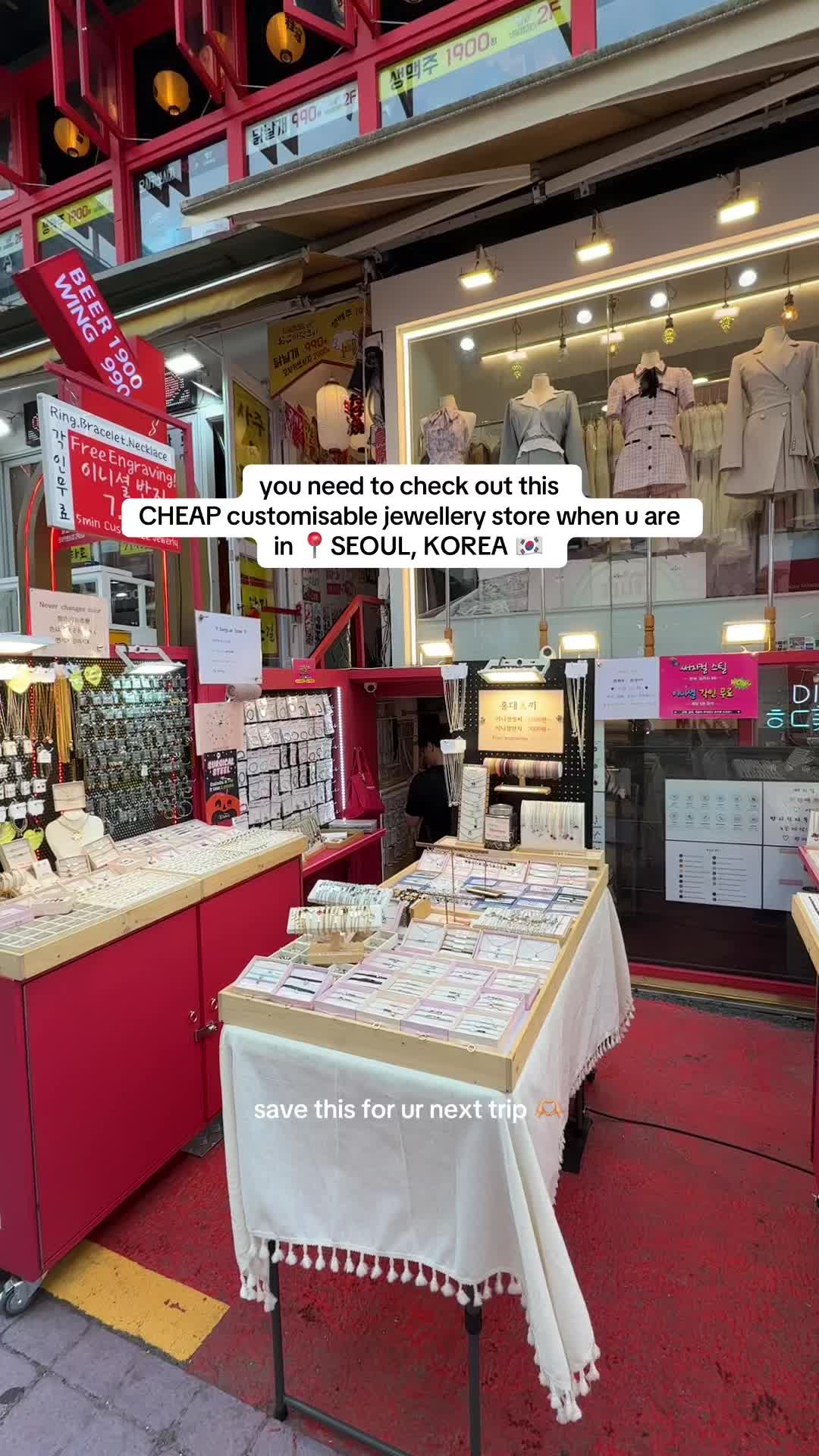 Seoul Stores Offer Affordable Customizable Jewelry