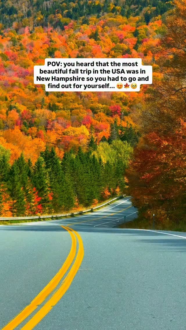 New Hampshire's Best Fall Foliage Road Trip Destinations