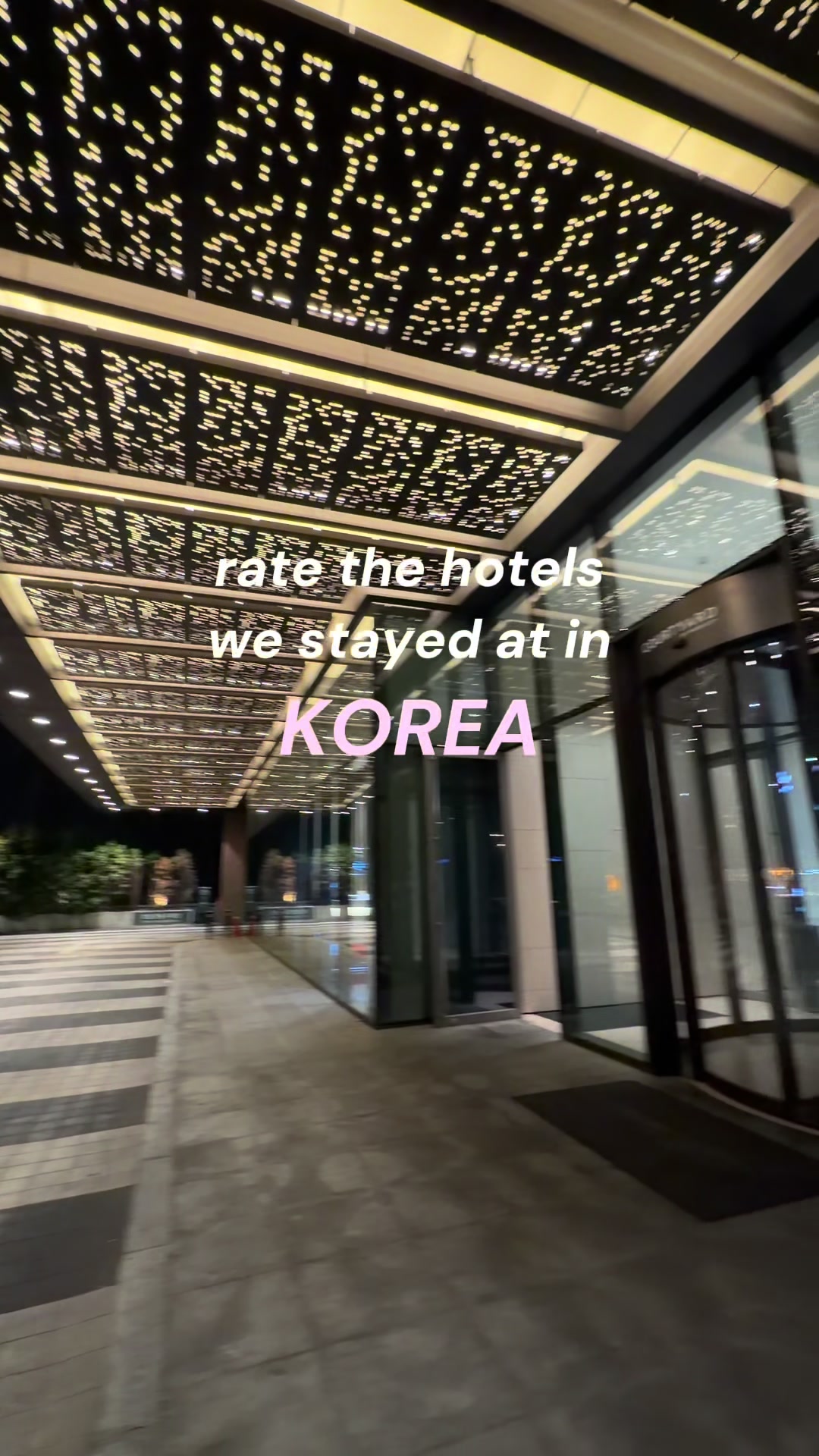 Korean Hotels Rated for View, Cleanliness, and Amenities