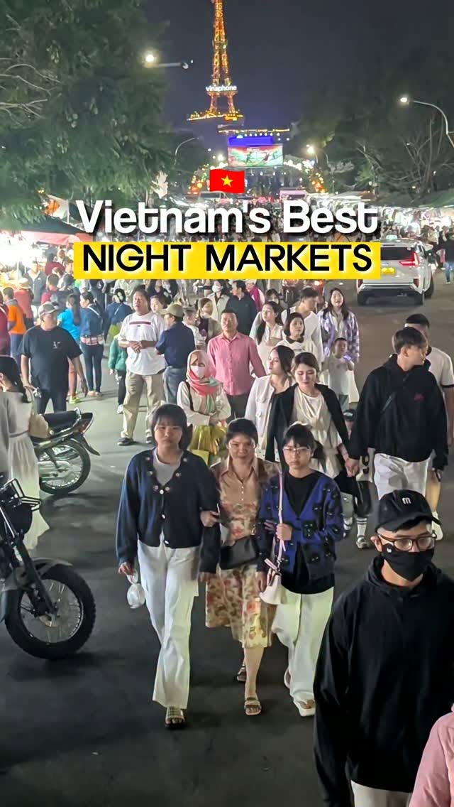 Vietnam's Vibrant Night Markets and Food Street