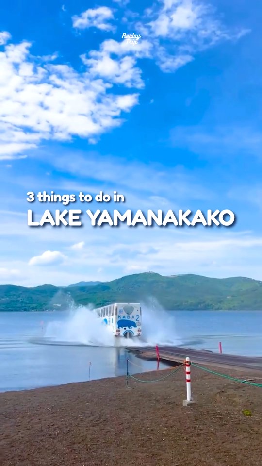 3 Places in Yamanakako