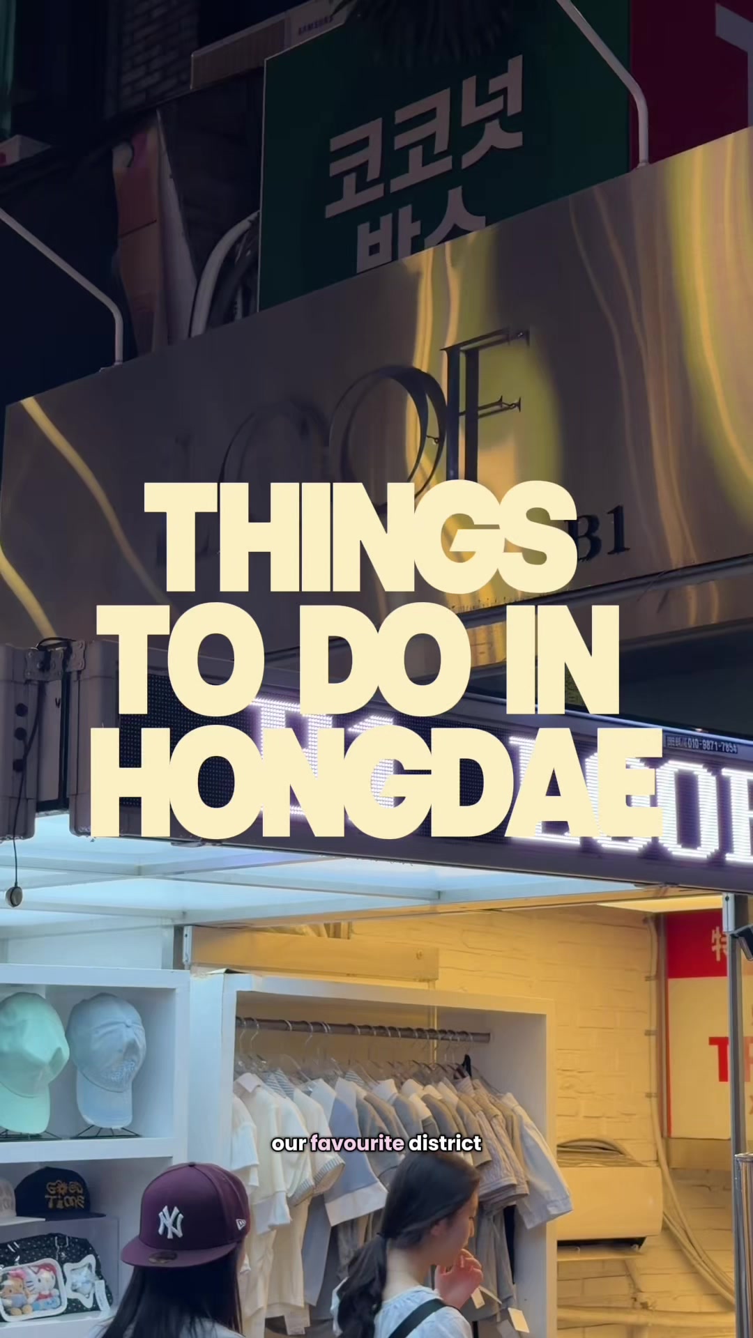 Explore Hongdae: Shopping, Food, and Drinks