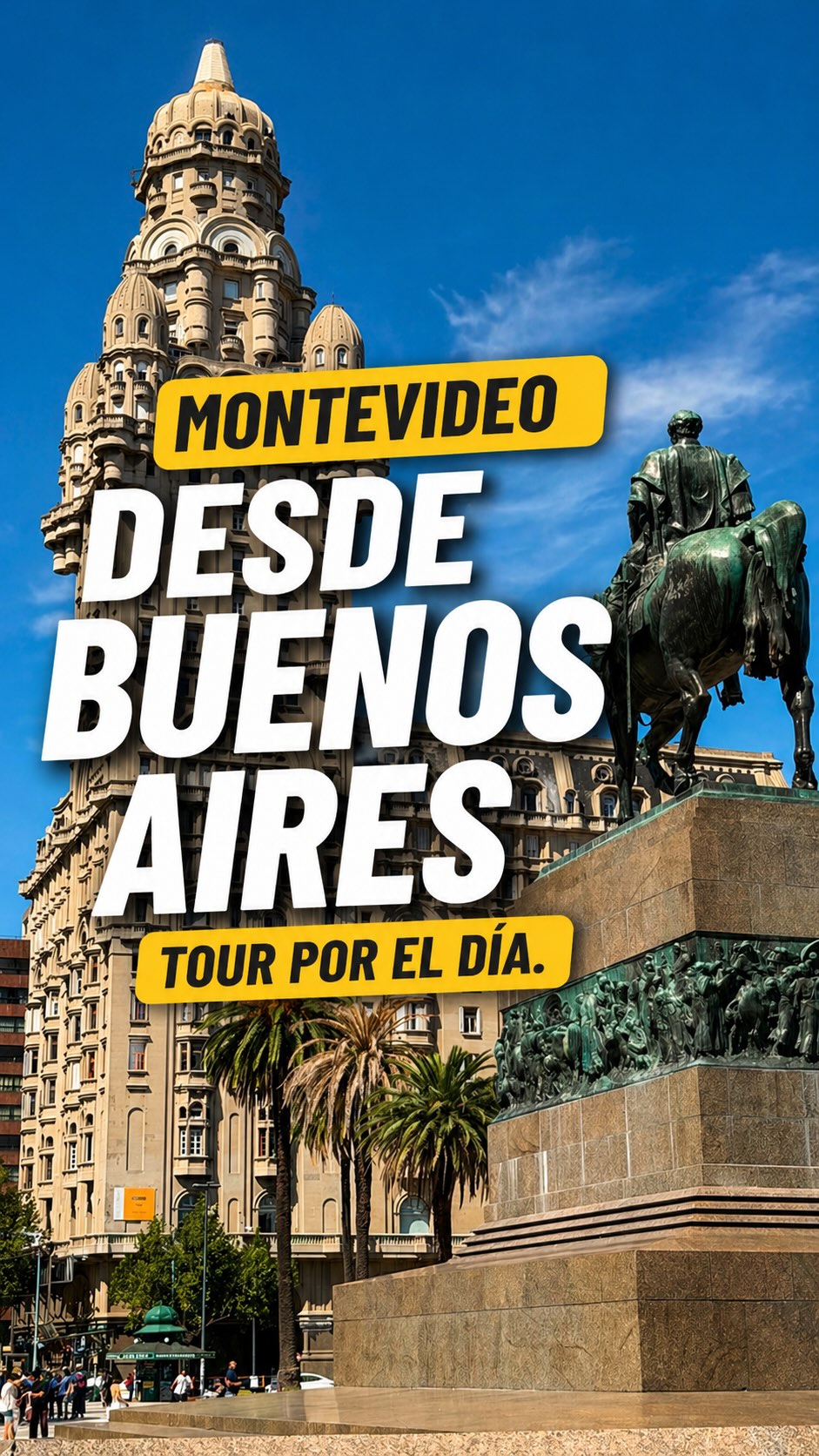 Montevideo Landmarks Visited on Day Trip