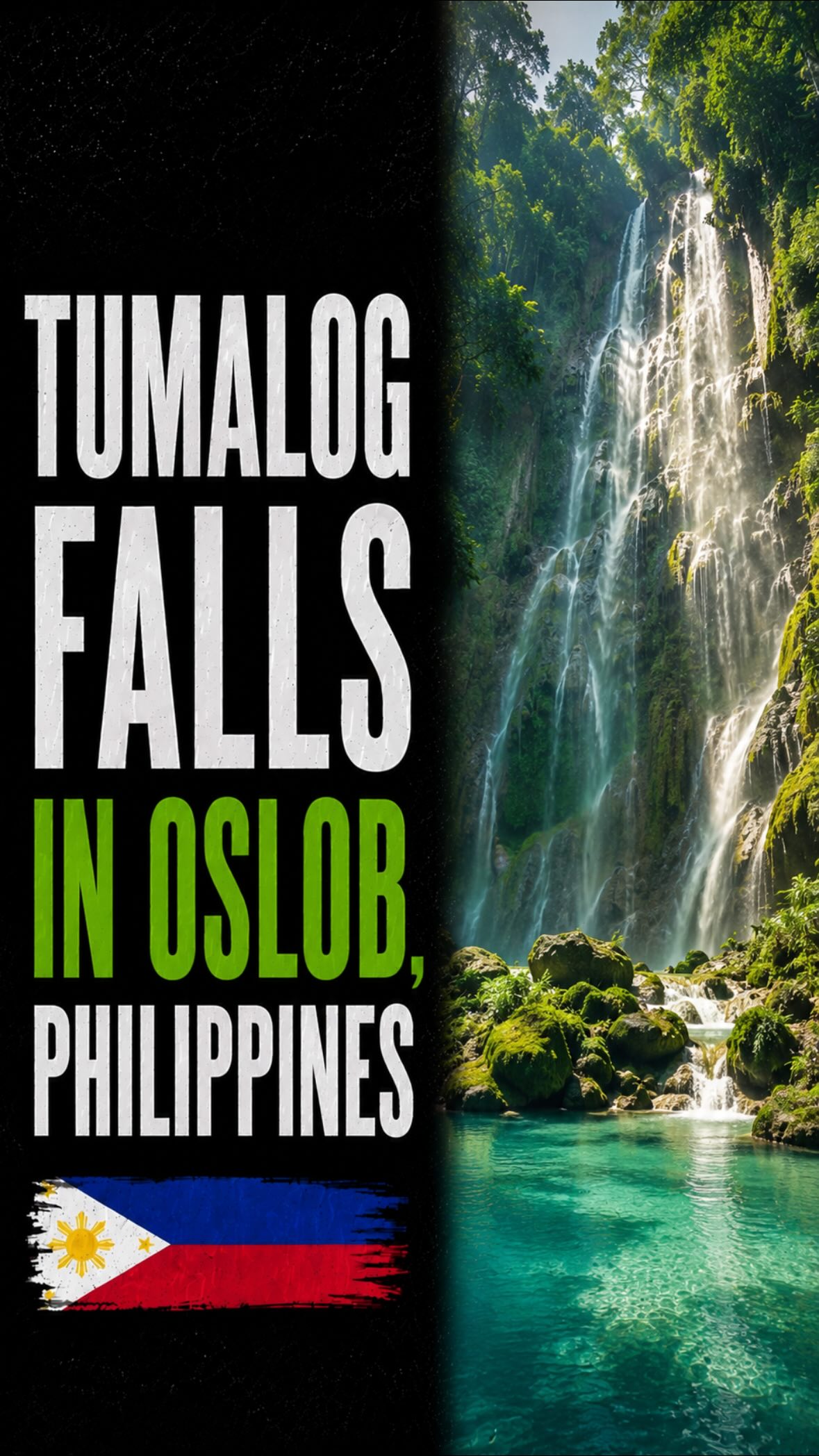 Tumalog Falls: A Majestic Curtain of Water