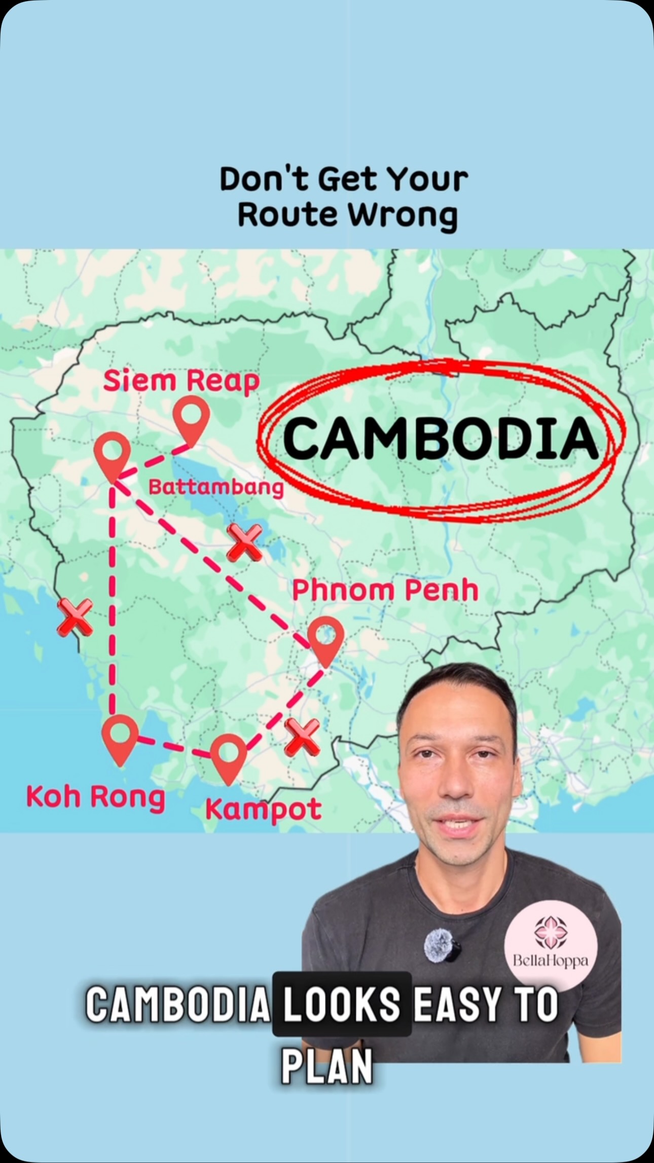 Cambodia Travel Itinerary Highlights and Routes