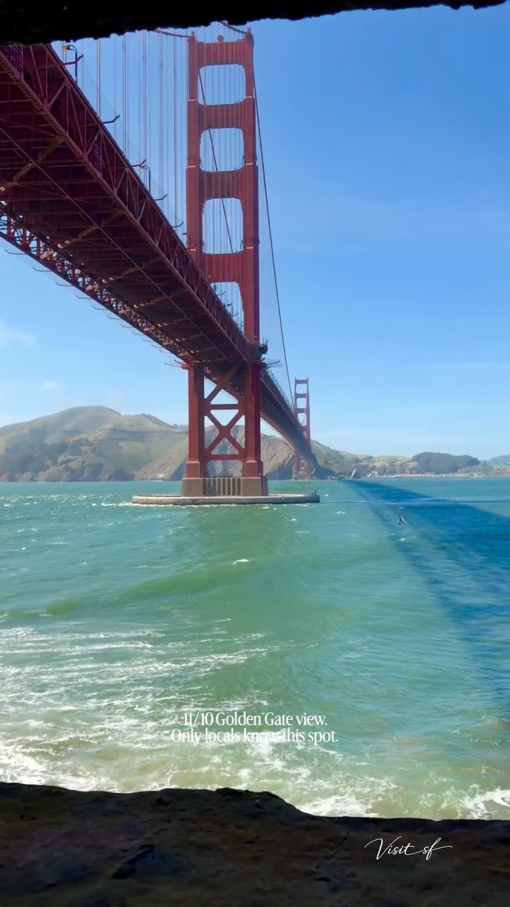 Golden Gate Bridge Views From Fort Point