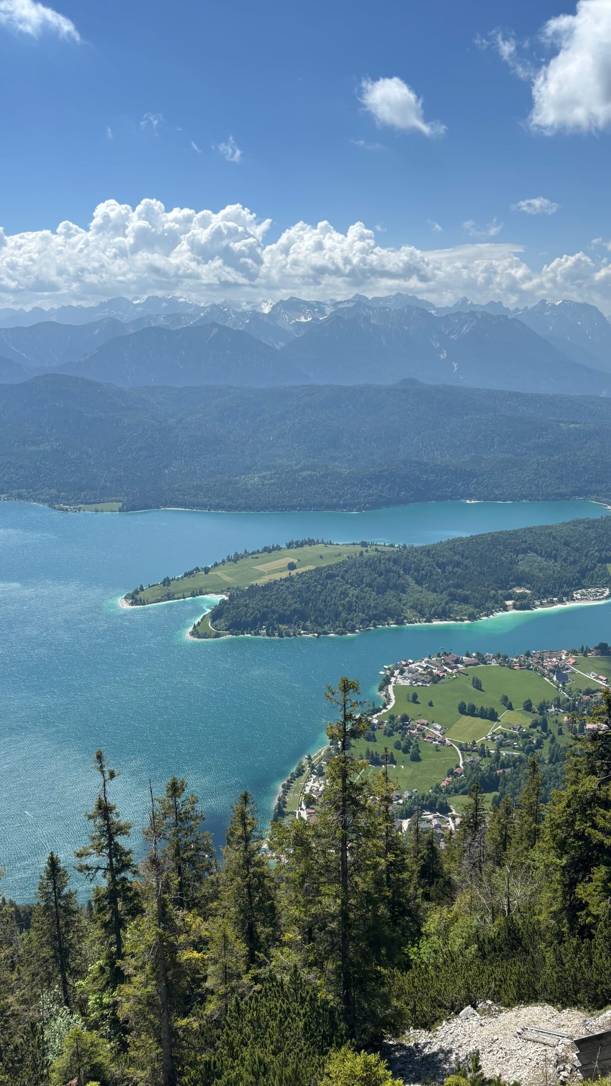 Bavarian Caribbean: Walchensee and Herzogstandbahn Views