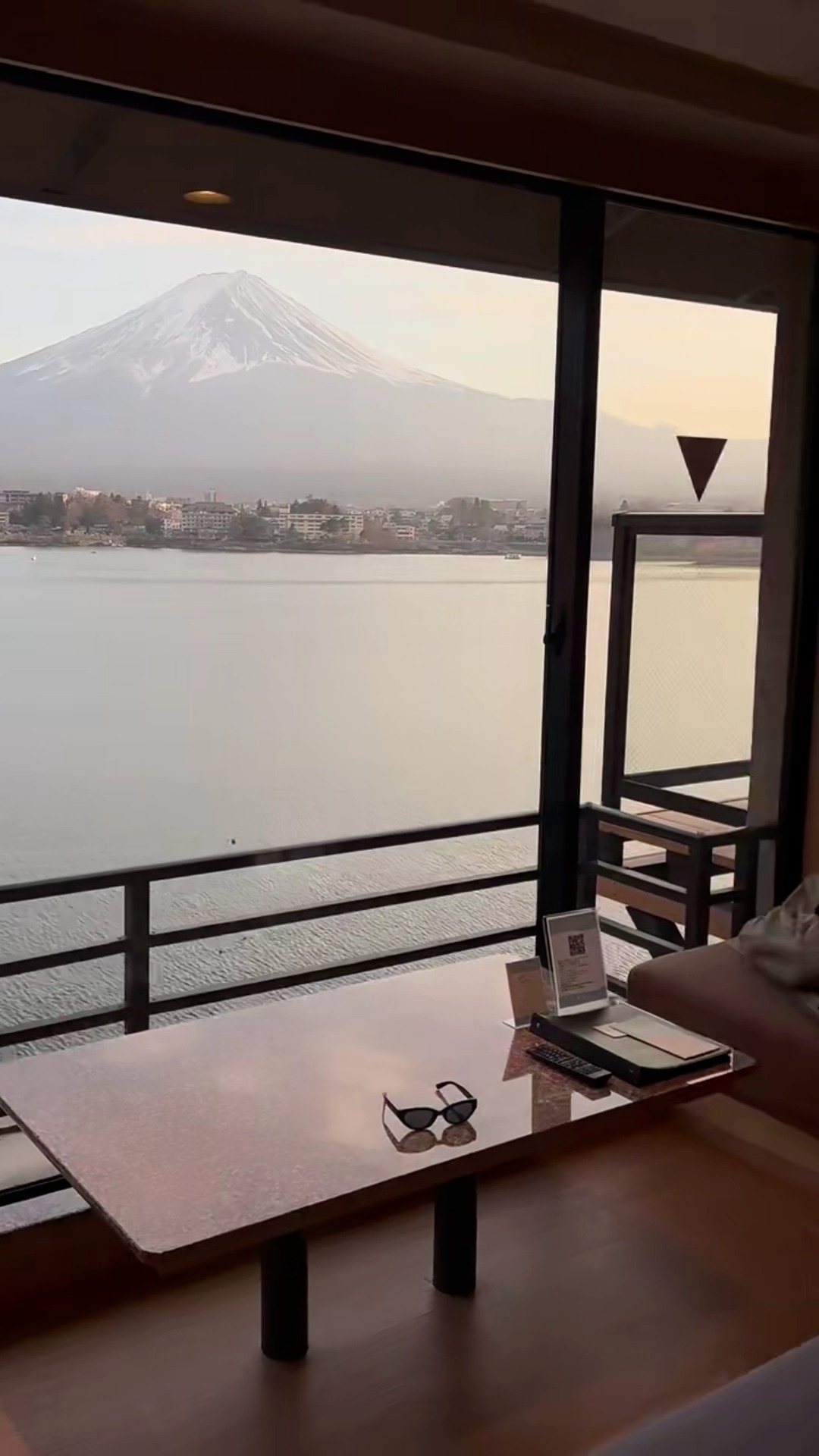 Fuji Views From A Kawaguchiko Ryokan Room