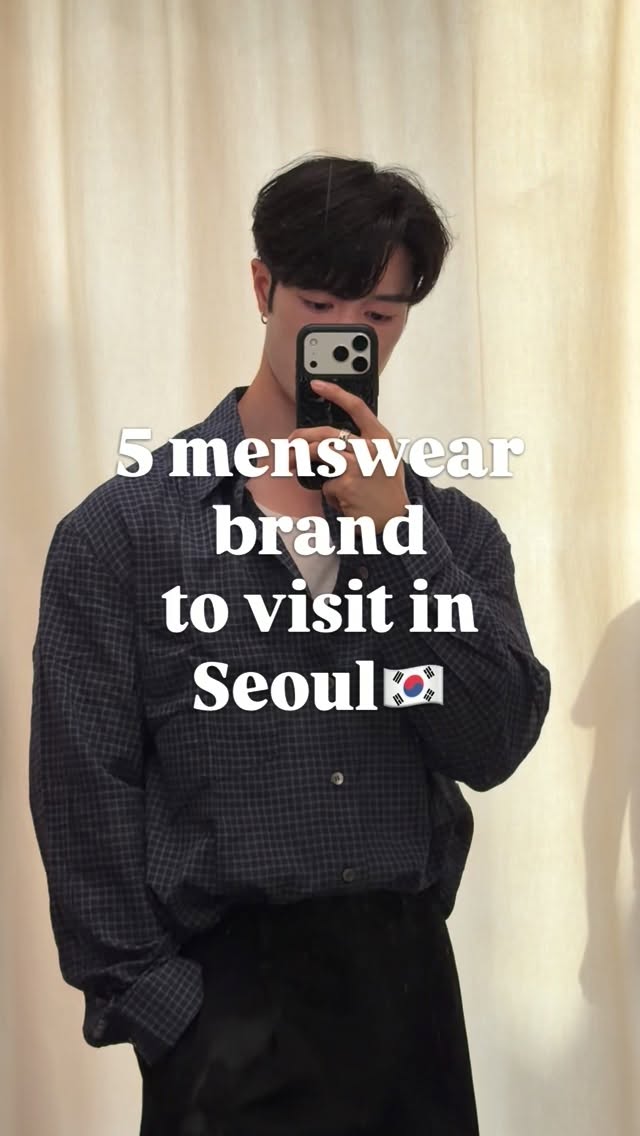 Seoul's Top 5 Menswear Shopping Destinations
