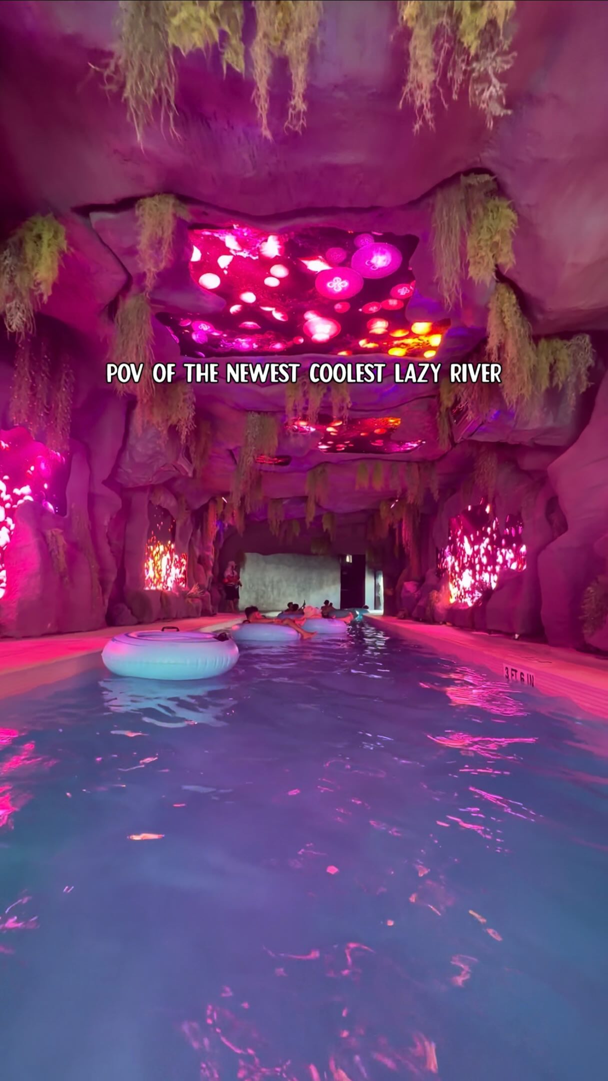 New Bioluminescent Lazy River At Bahamas Cruise Stop