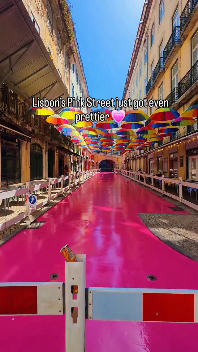 Lisbon's Famous Pink Street Reopening Soon