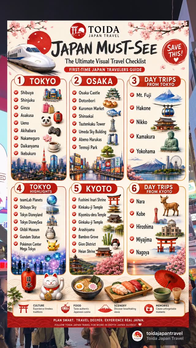 33 Places in Japan