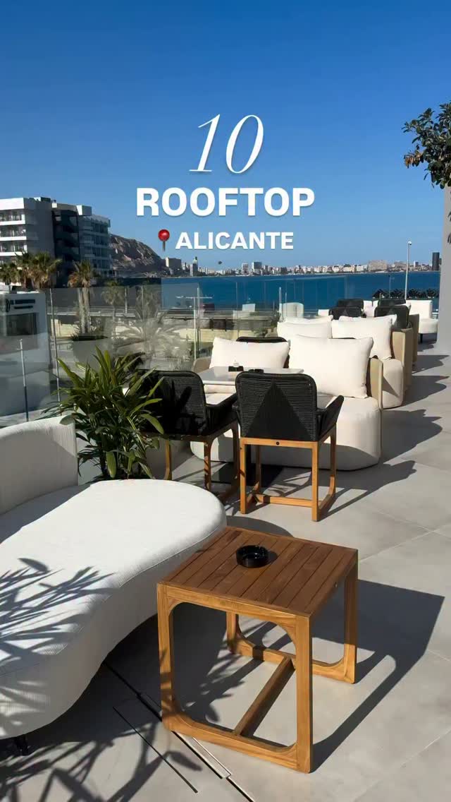 Top Rooftops In Alicante City And Beach