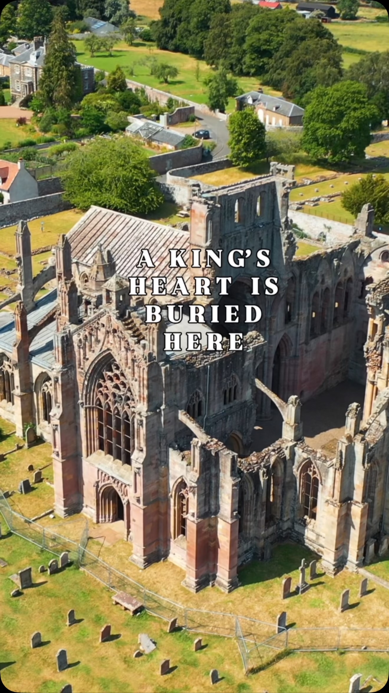 Melrose Abbey: A Majestic Scottish Ruin