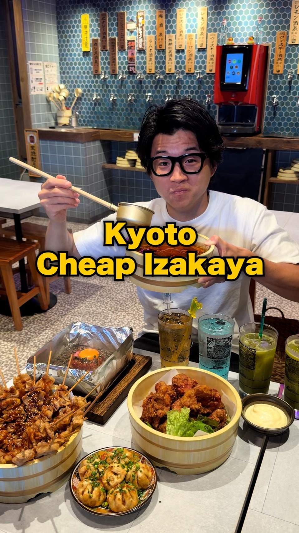 Retro Izakaya Offers All-You-Can-Drink Tap Cocktails