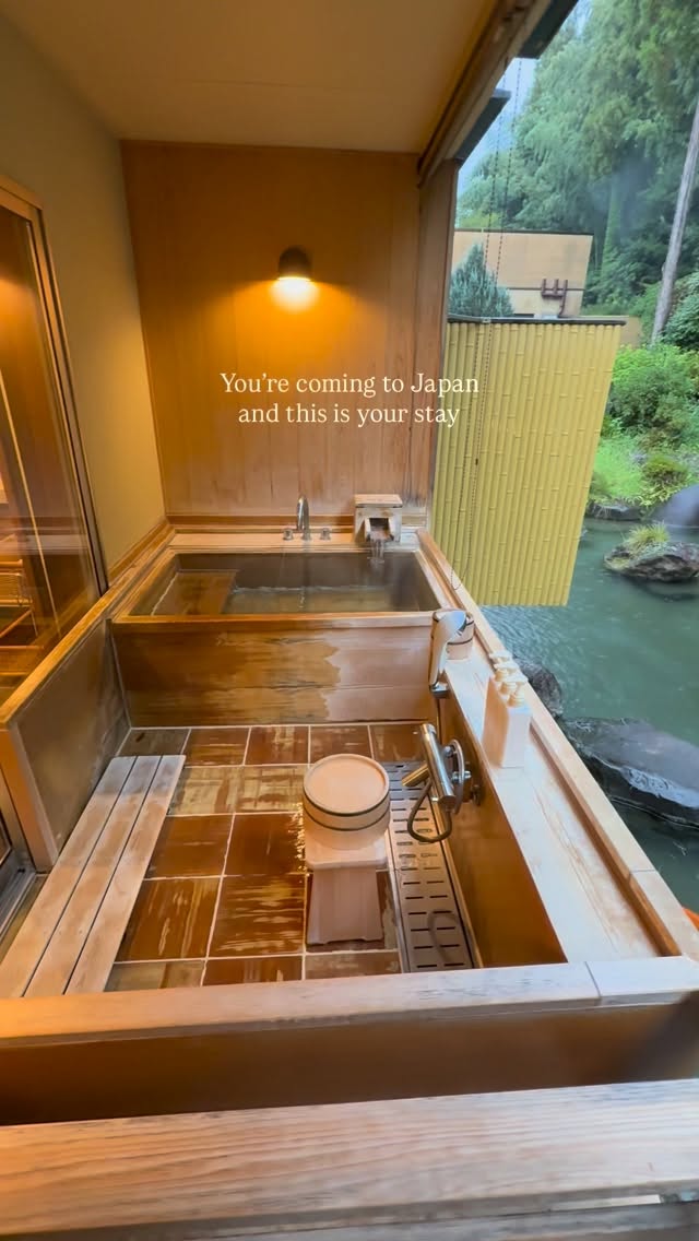 Japanese Ryokan With Private Onsen And Garden