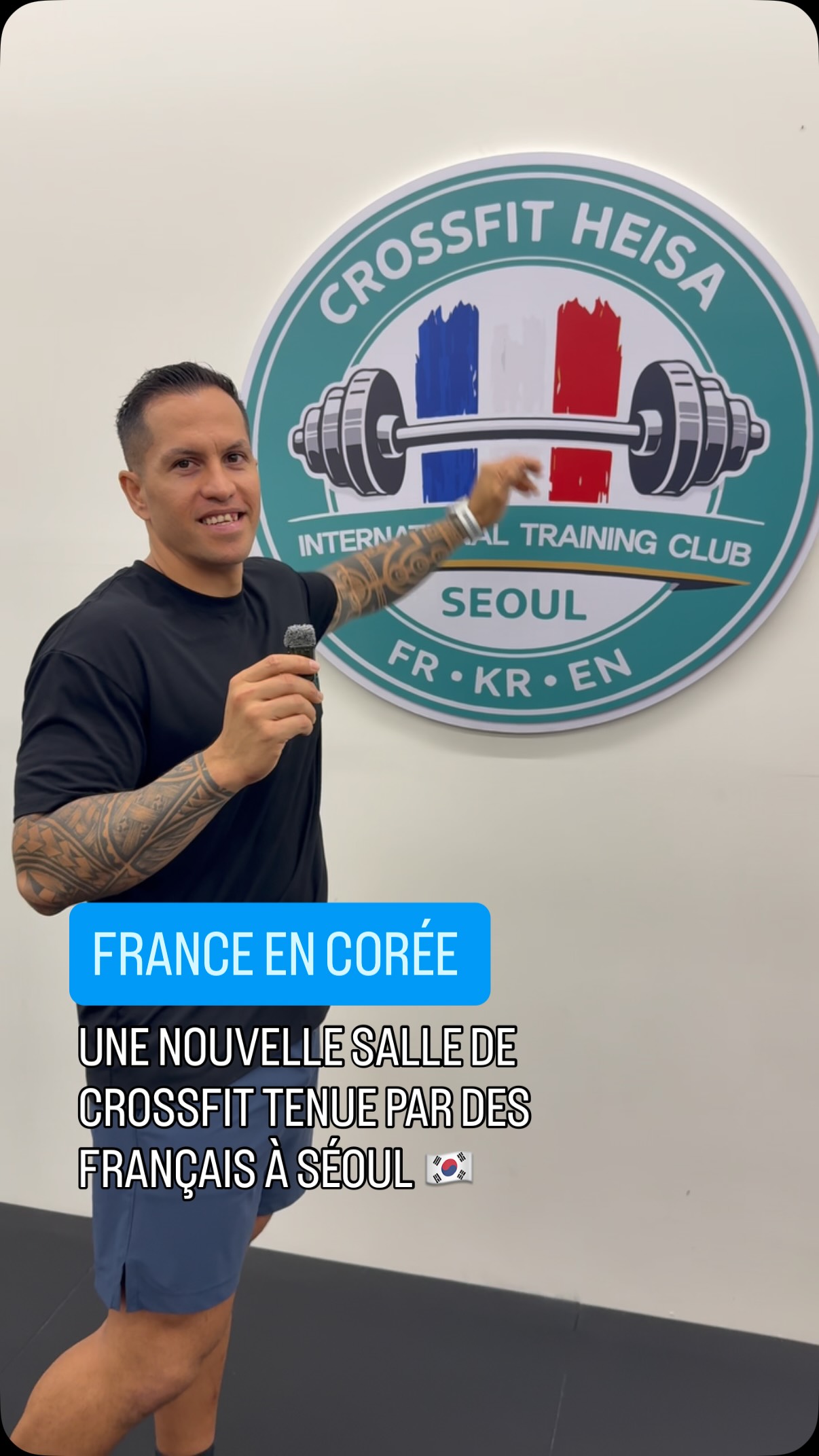 CrossFit Gym in Seoul's French Quarter