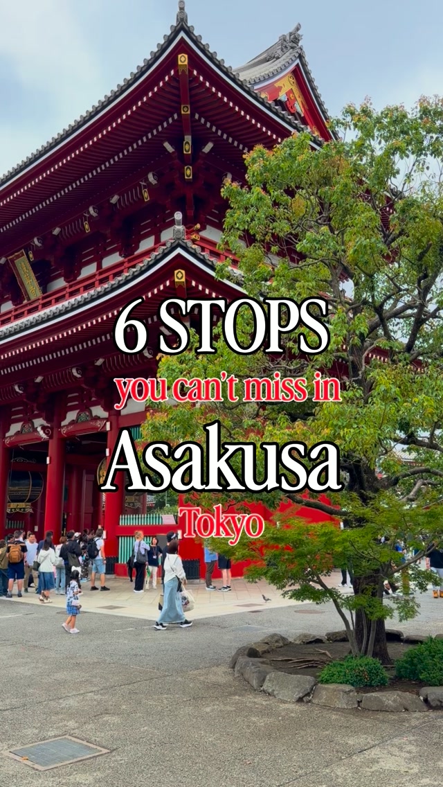 Tokyo Asakusa Day Trip: Temple, Shops, and Treats