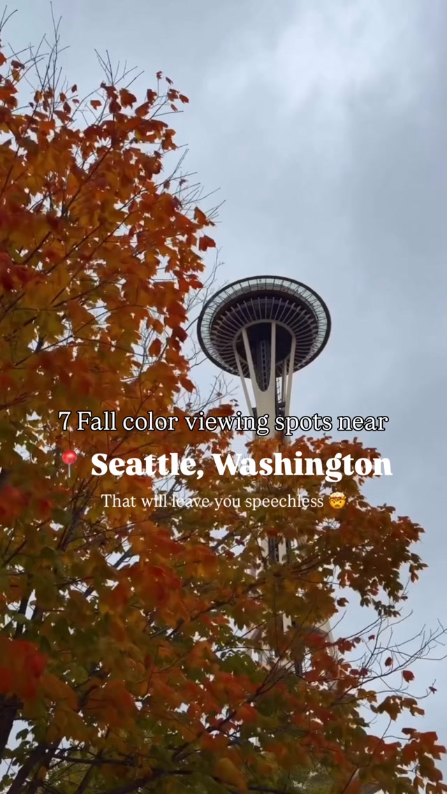 Seattle Area Fall Color Viewing Spots