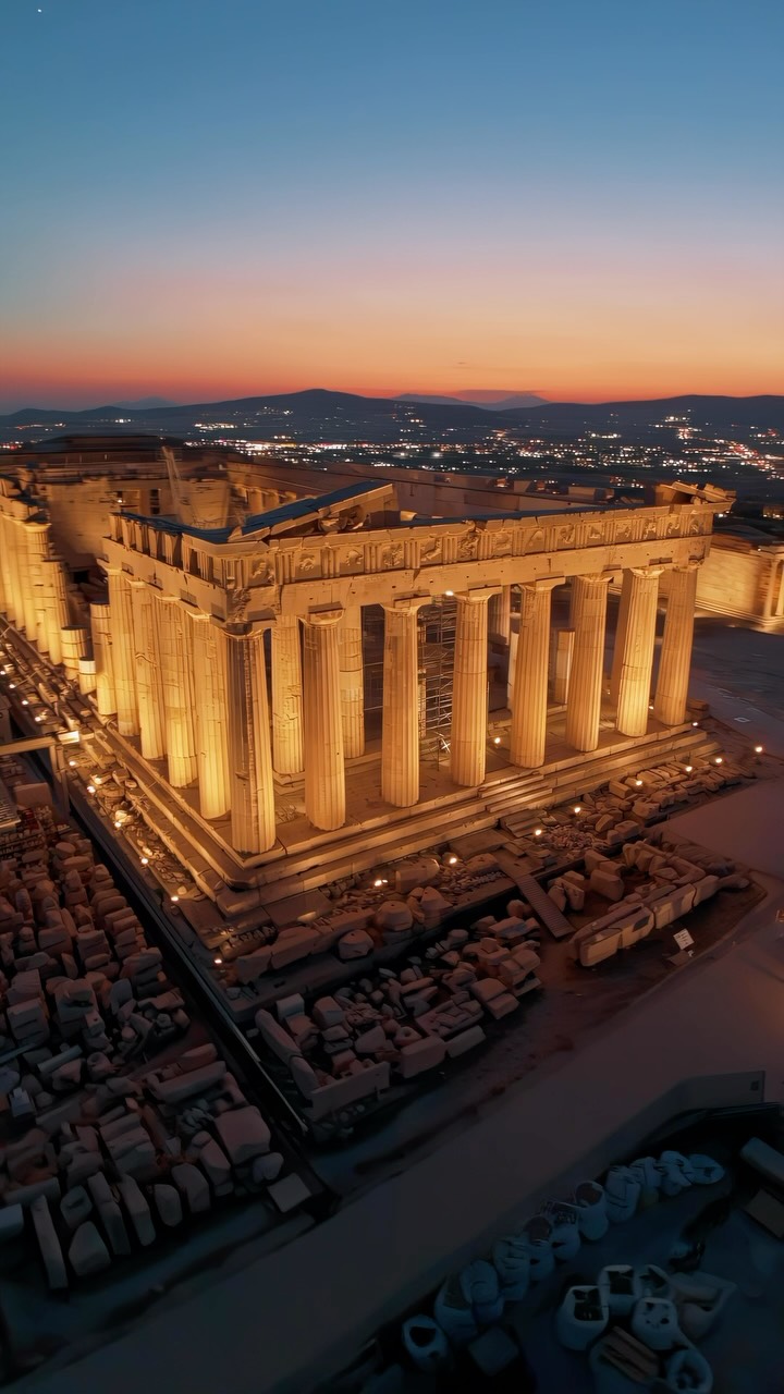 Ancient Greek Athens Landmarks