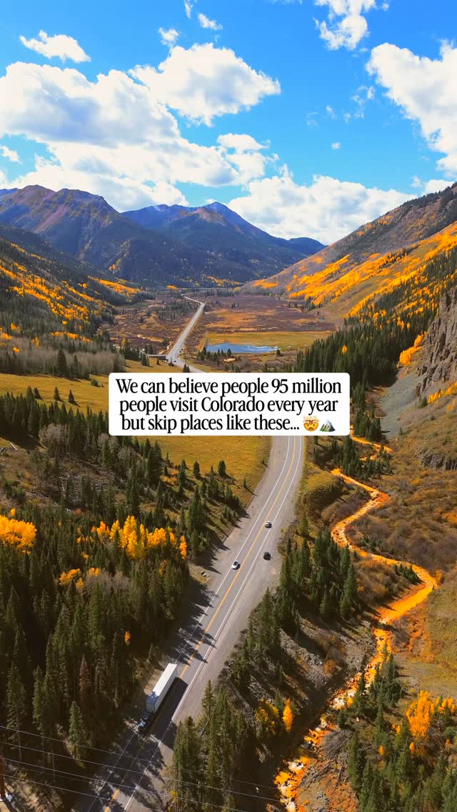 Colorado Towns For Autumn Foliage And Mountain Views