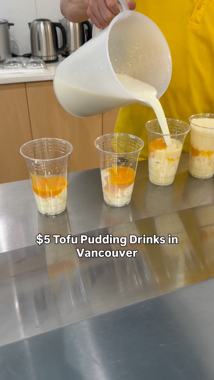 Vancouver's Marketplace Tofu Pudding Delights