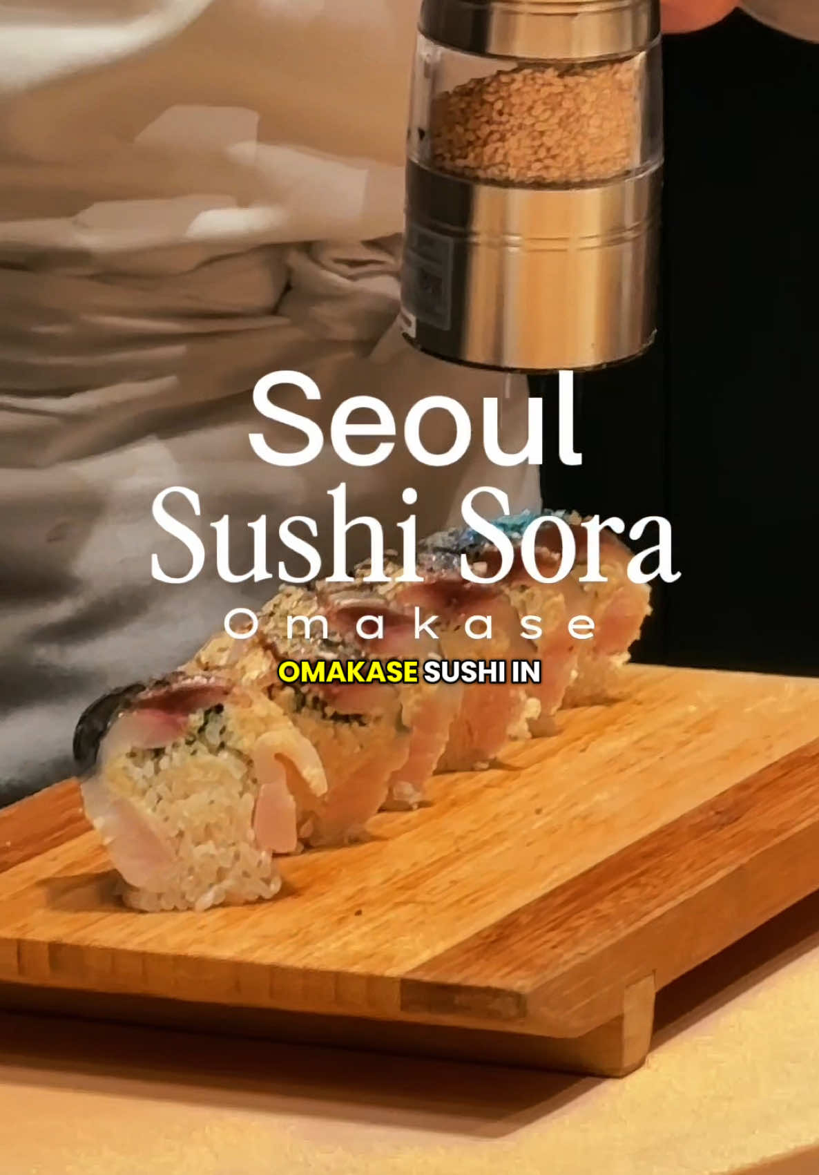 Sushi Sora Daechi Omakase in Seoul