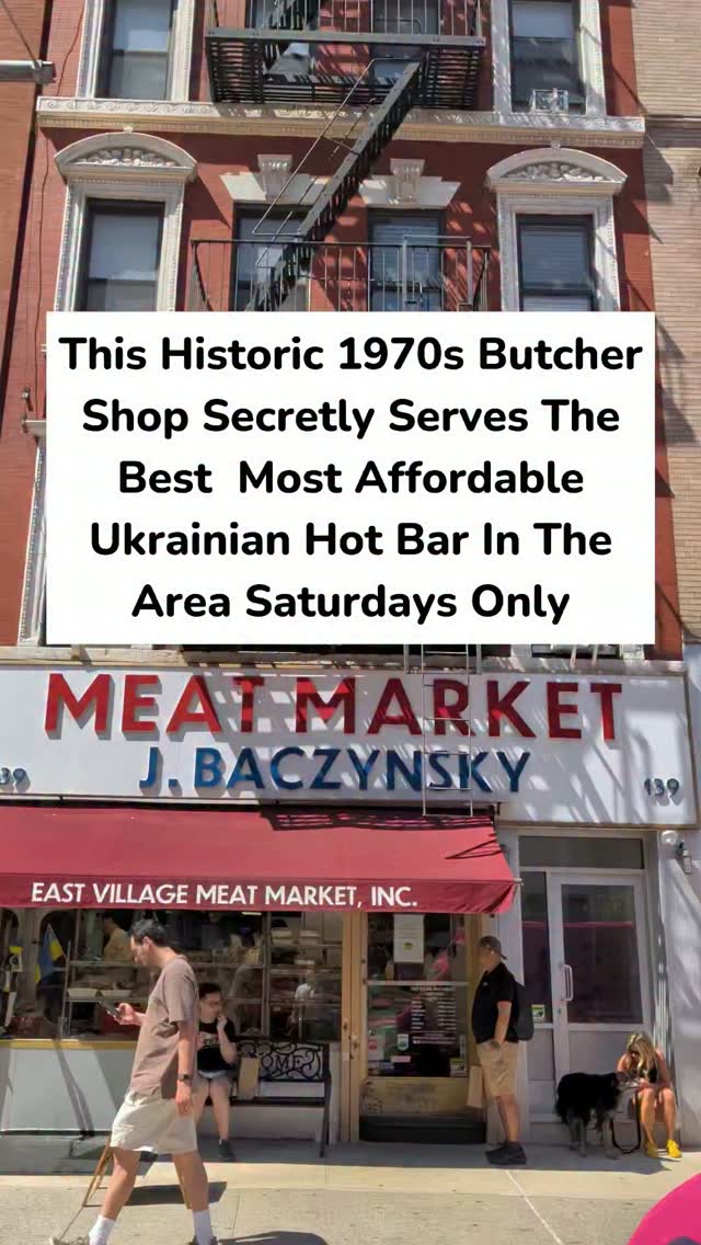 East Village Butcher Shop Serves Ukrainian Comfort Food