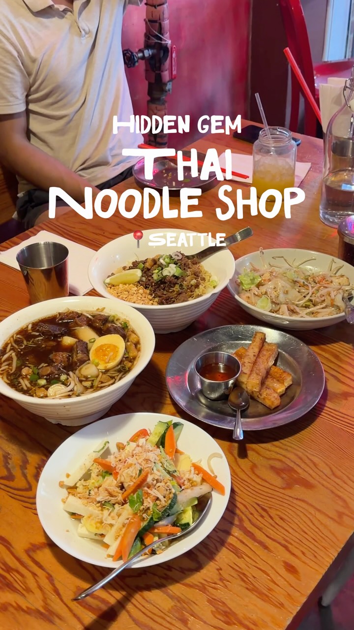 Thai Noodle Shops In Seattle
