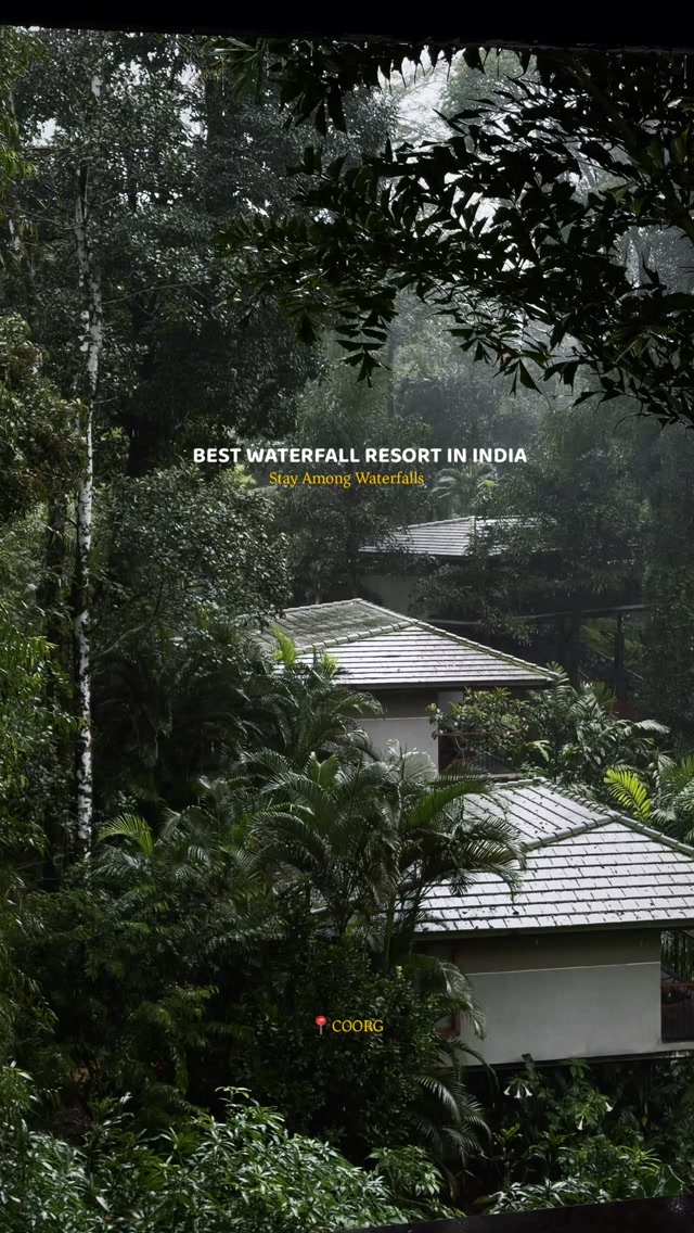 Luxury Resorts With Waterfalls And Nature Escapes