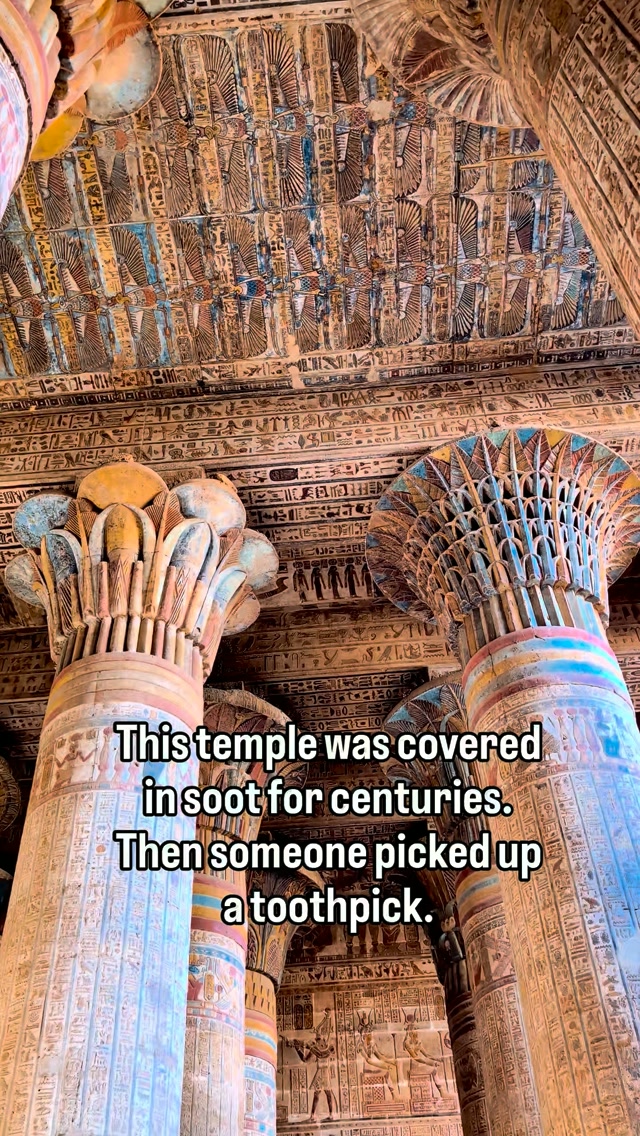 Temple of Khnum Ceiling Restored