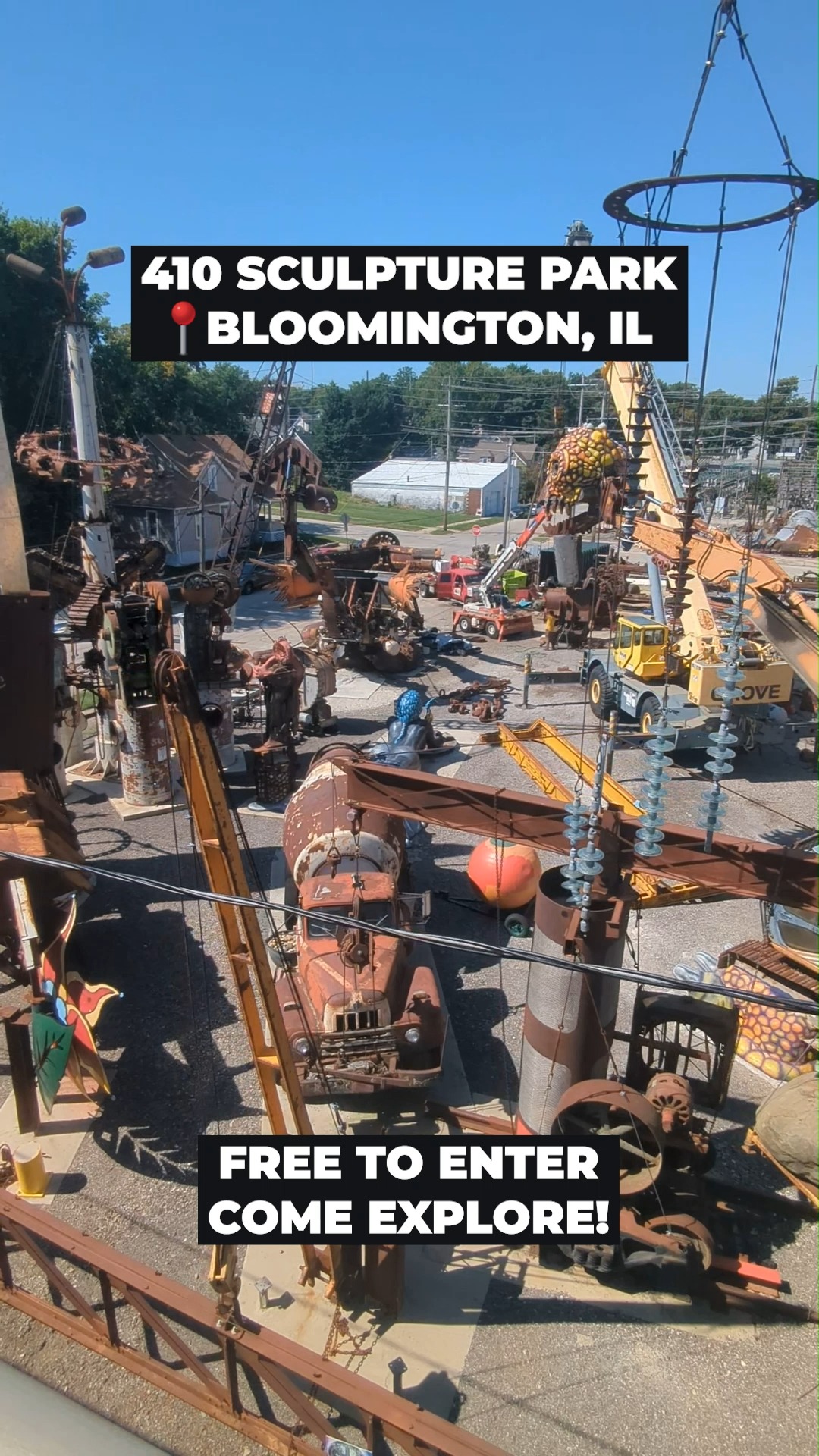 Art Parks Featuring Industrial Sculptures