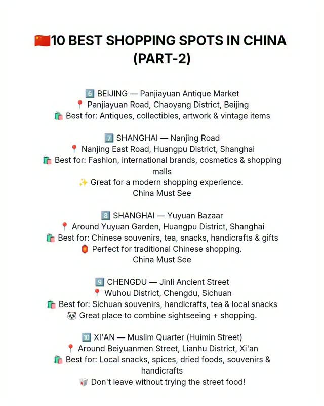 Chinese Markets and Residential Quarters
