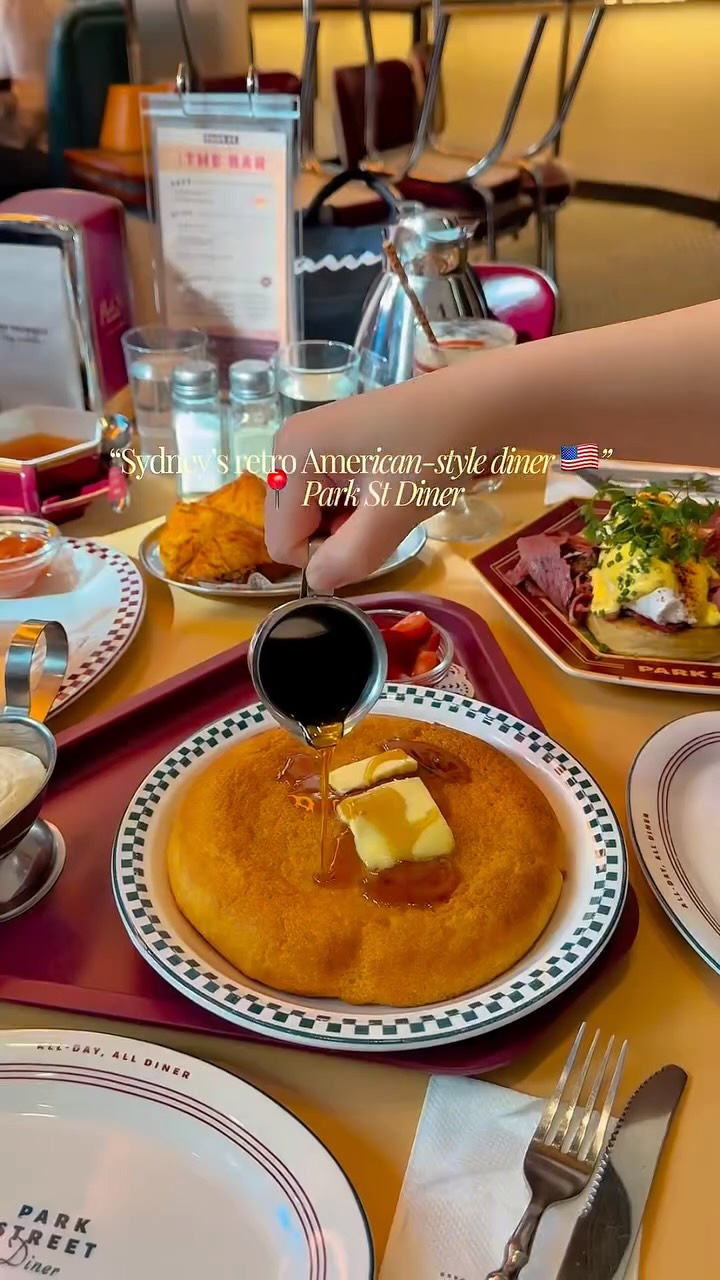 Park St Diner: Sydney's Retro American-Style Brunch Spot