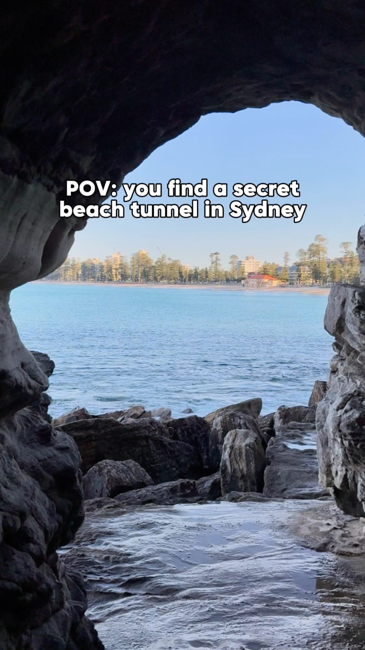 Sydney's Secret Beach Tunnel and Surrounding Coasts