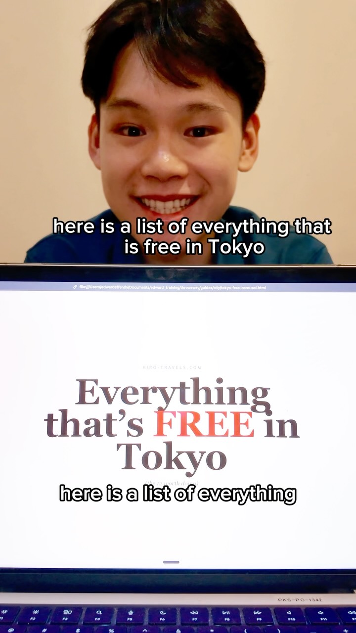 Free Tokyo Attractions For Budget Travelers