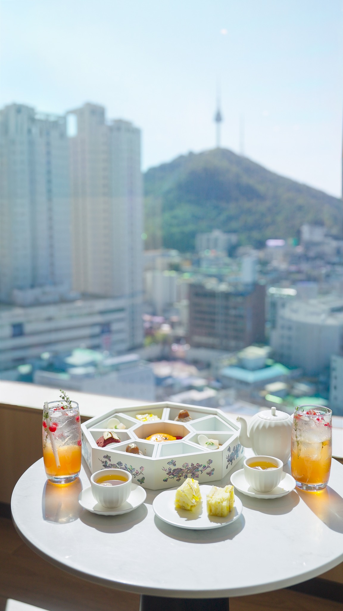 Seasonal Delicacies with City Views