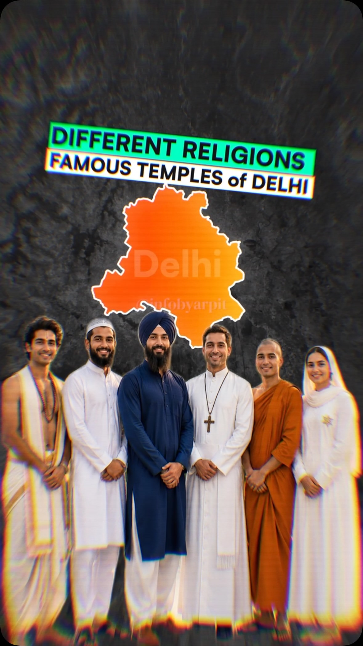 Delhi's Diverse Spiritual Landmarks Across Multiple Faiths