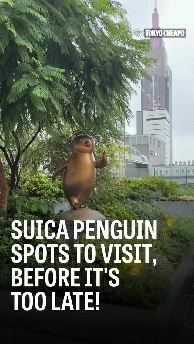 Suica Penguin Fan Spots Across Tokyo