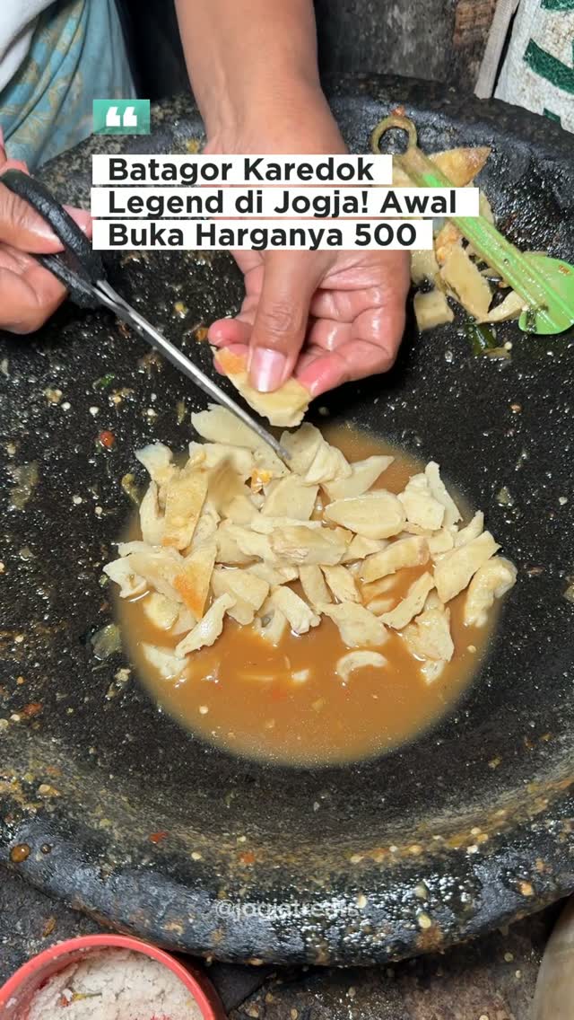 Legendary Batagor Karedok in Jogja