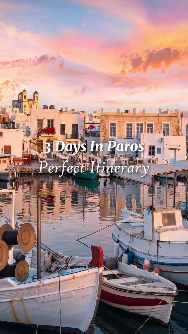Paros Island's Charming Villages and Beaches