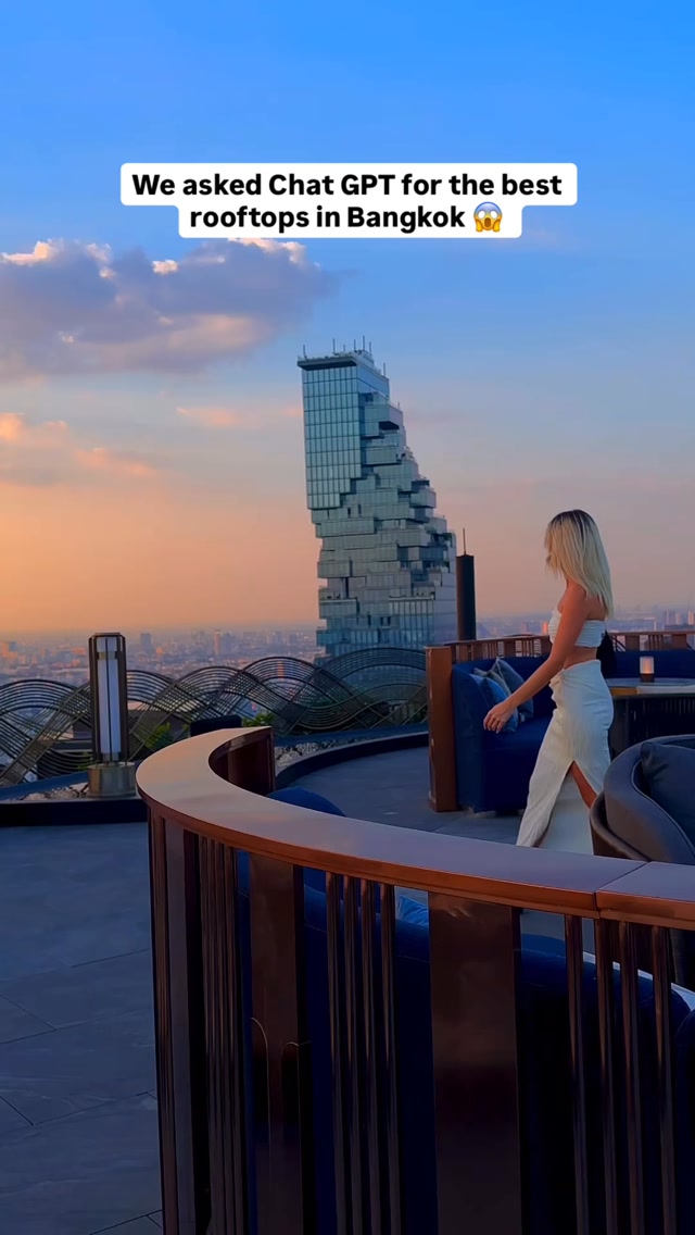 Bangkok's Best Rooftop Bars